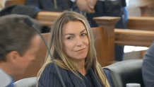 Karen Read in Norfolk Superior Court in Dedham, Massachusetts, for a motions hearing in her murder case on Tuesday, March 12, 2024.