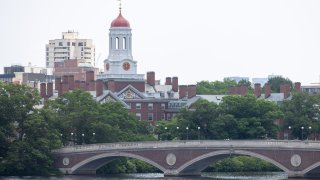 CAMBRIDGE, MASSACHUSETTS – JUNE 29: The John Weeks Footbridge with Harvard behind it on June 29, 2023 in Cambridge, Massachusetts. The U.S. Supreme Court ruled that race-conscious admission policies used by Harvard and the University of North Carolina violate the Constitution, bringing an end to affirmative action in higher education. (Photo by Scott Eisen/Getty Images)